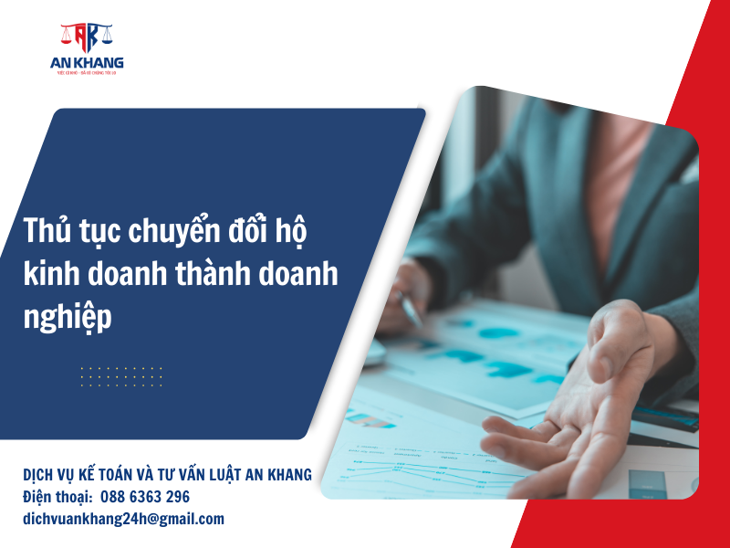 Thủ tục chuyển đổi hộ kinh doanh thành doanh nghiệp