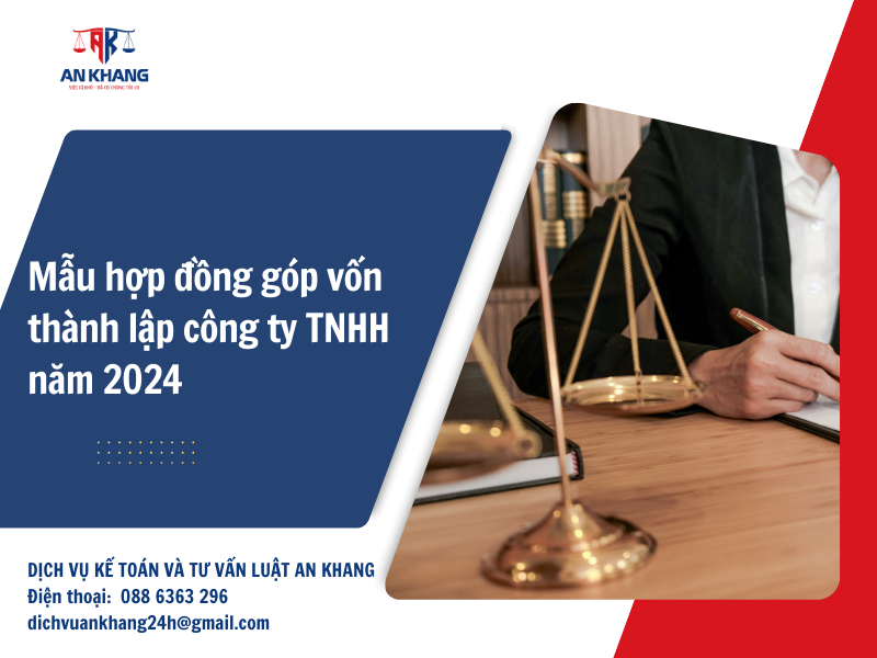 Mẫu hợp đồng góp vốn thành lập công ty TNHH năm 2024