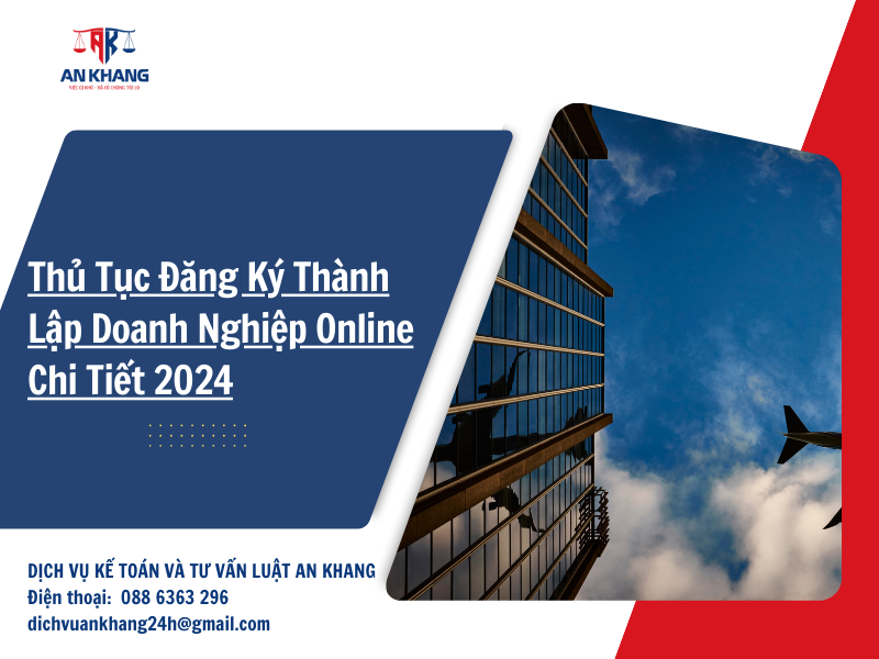 Thủ Tục Đăng Ký Thành Lập Doanh Nghiệp Online Chi Tiết 2024