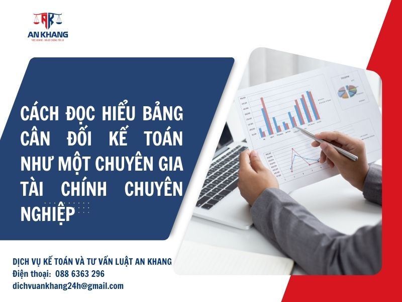 Cách đọc hiểu bảng cân đối kế toán như một chuyên gia tài chính