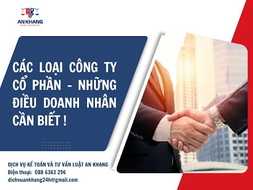 Các loại công ty cổ phần- những điều doanh nhân cần biết!