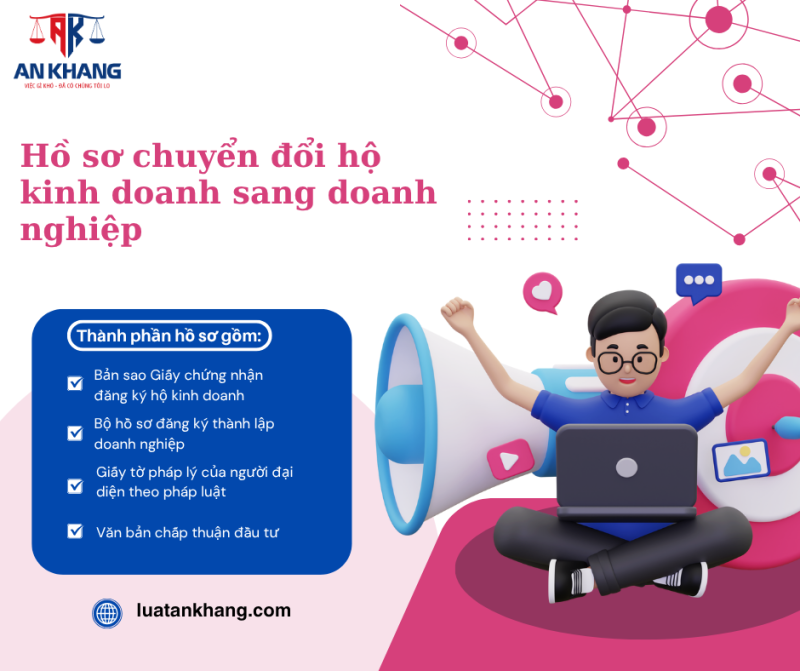 hồ sơ chuyển đổi hộ kinh doanh sang doanh nghiệp