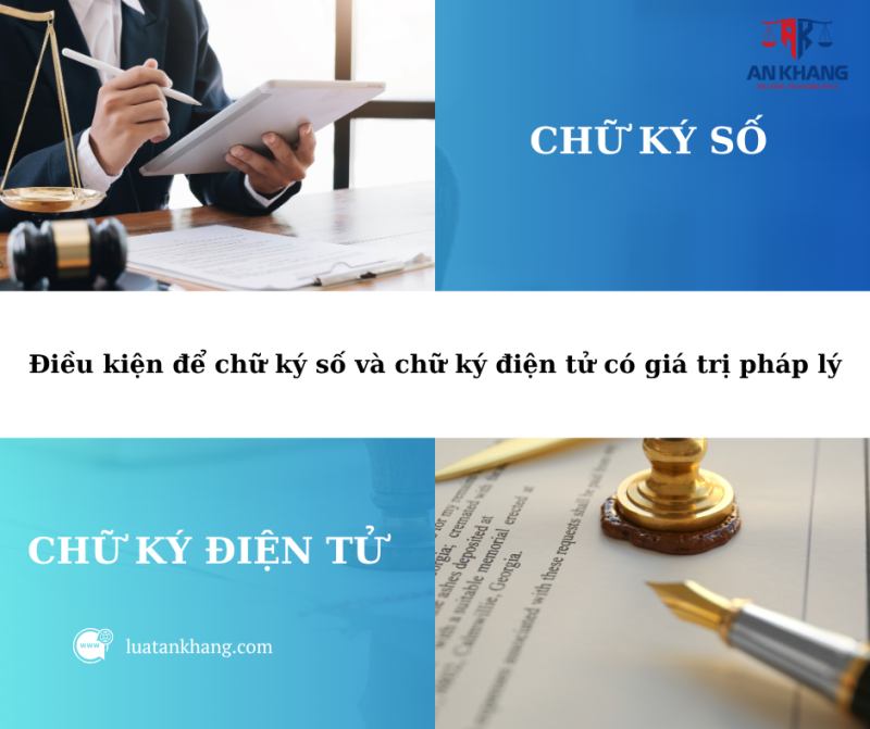 So sánh chữ ký số và chữ ký điện tử