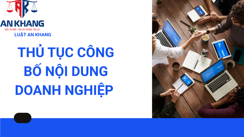 Hướng dẫn thủ tục công bố thông tin doanh nghiệp mới nhất 2025
