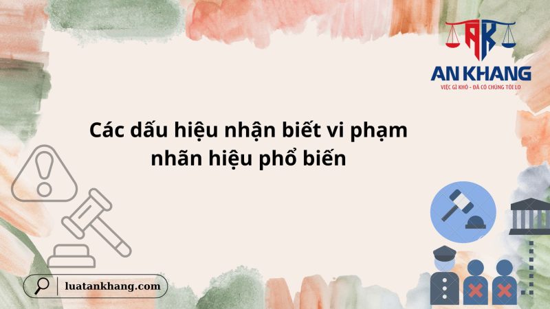 Cách phát hiện vi phạm nhãn hiệu