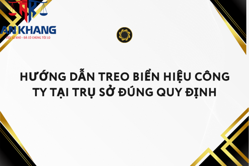 biển tên công ty