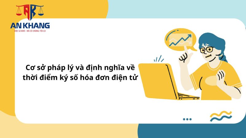 Thời điểm ký số trên hóa đơn điện tử