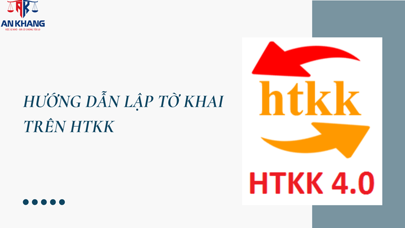 Kê khai thuế GTGT qua phần mềm HTKK