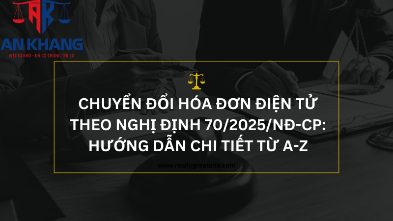 Chuyển đổi hóa đơn điện tử 