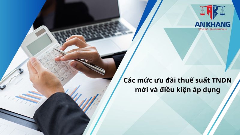 Điều kiện áp dụng ưu đãi thuế thu nhập doanh nghiệp từ 1/10/2025 được quy định như thế nào?