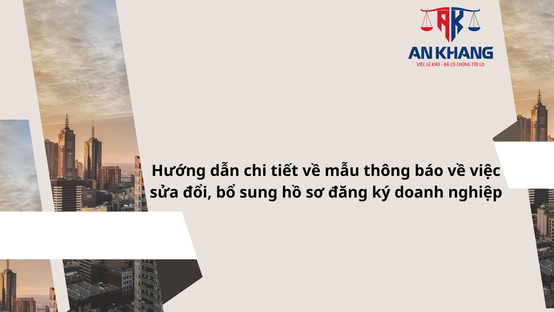 Mẫu thông báo về việc sửa đổi, bổ sung hồ sơ đăng ký doanh nghiệp năm 2025 mới nhất theo Thông tư 68 như thế nào?