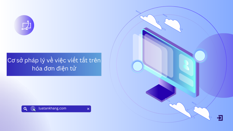 Viết tắt trên hóa đơn điện tử