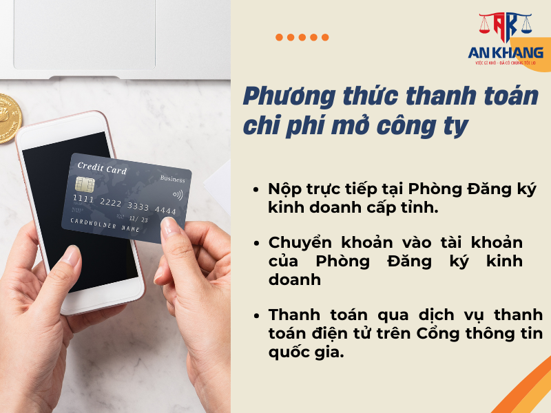Chi phí mở công ty