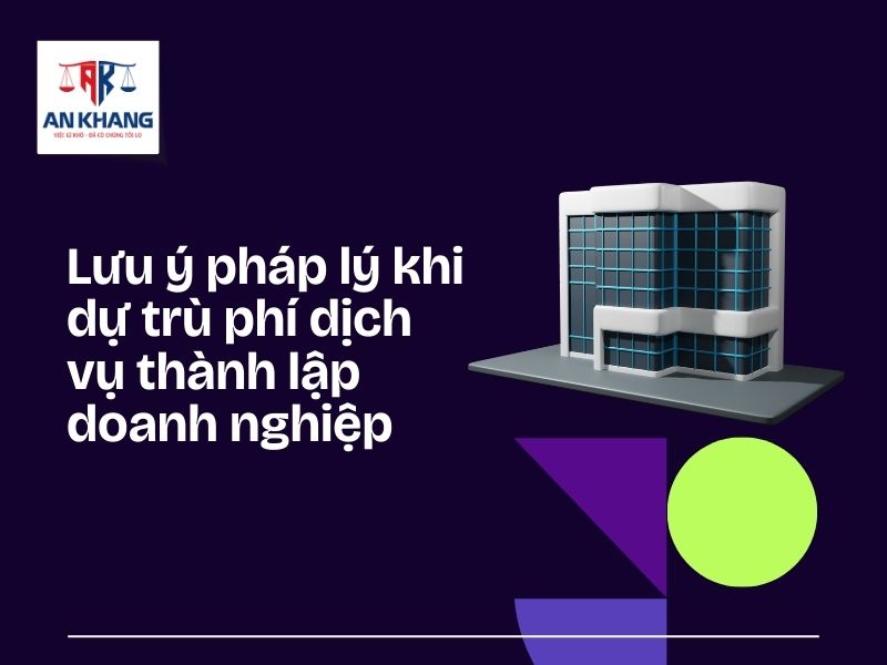 phí dịch vụ thành lập doanh nghiệp