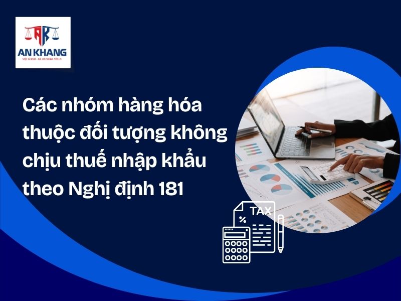đối tượng không chịu thuế nhập khẩu
