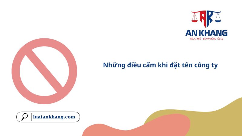 Quy định đặt tên công ty