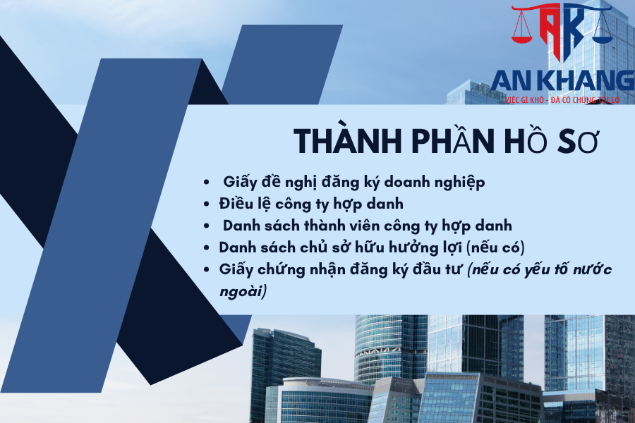 Thủ tục thành lập công ty hợp danh 