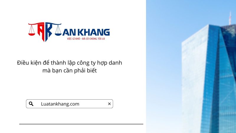 Quy trình thành lập công ty hợp danh