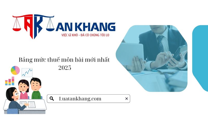Mức thuế môn bài doanh nghiệp