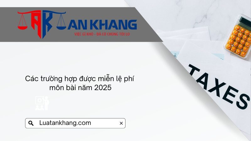 Miễn lệ phí môn bài cho doanh nghiệp nhỏ