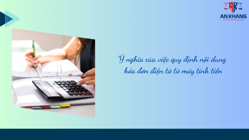 Hóa đơn điện tử khởi tạo từ máy tính tiền