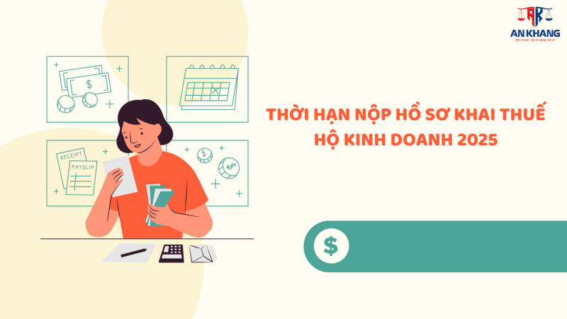 Hộ kinh doanh nộp thuế theo phương pháp kê khai 2025 như thế nào?