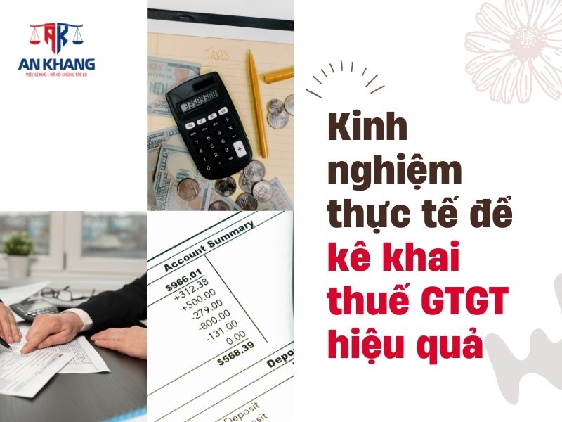 Kê khai thuế GTGT