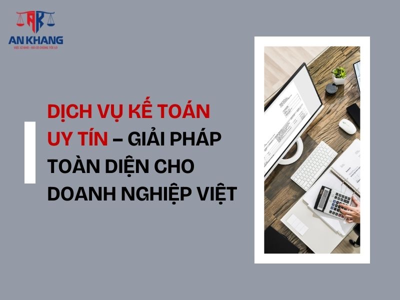 dịch vụ kế toán