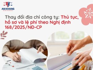 Thay đổi địa chỉ công ty