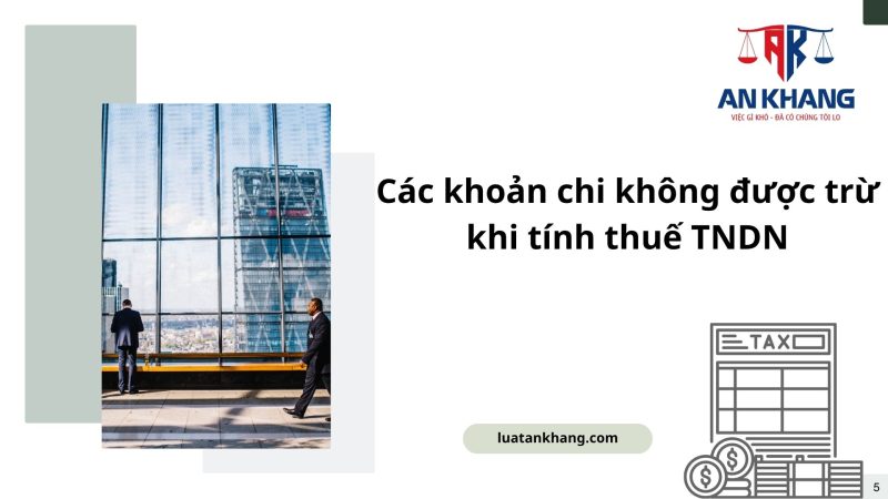 Chi phí hợp lý khi tính thuế thu nhập doanh nghiệp