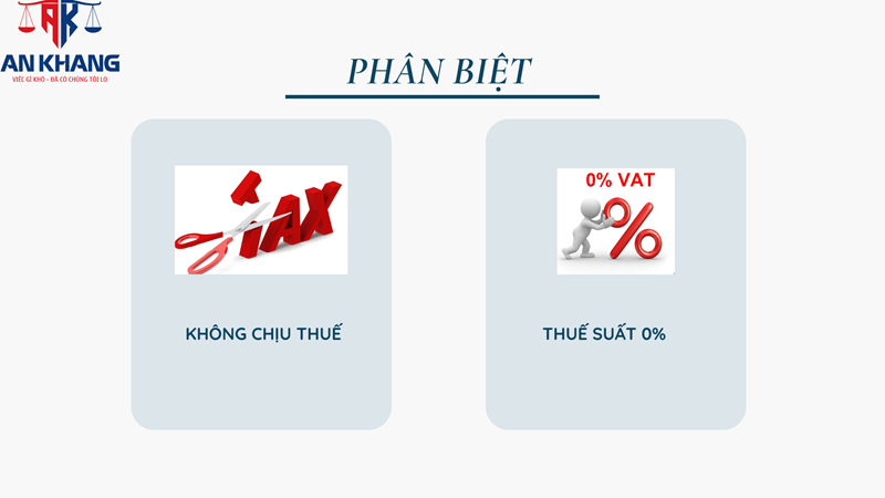 không chịu thuế GTGT