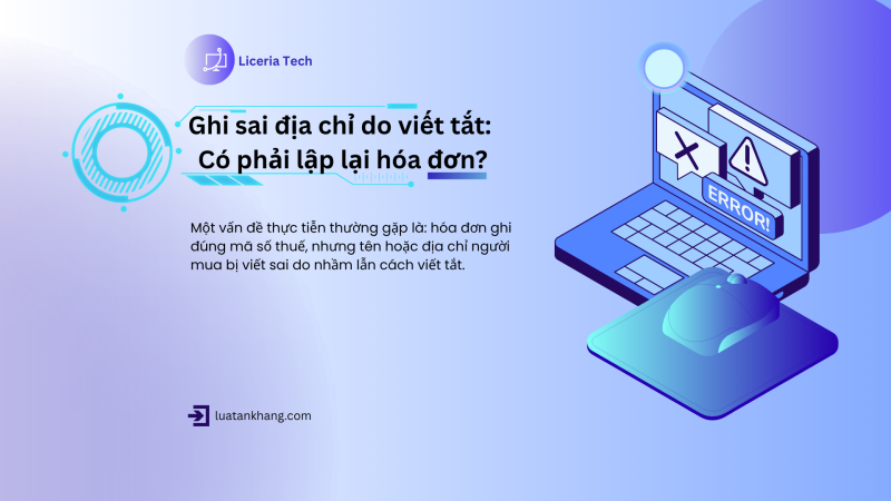 Viết tắt trên hóa đơn điện tử