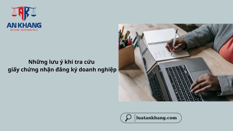 tra cứu giấy chứng nhận đăng ký doanh nghiệp