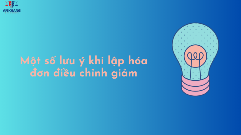 Hóa đơn điều chỉnh giảm
