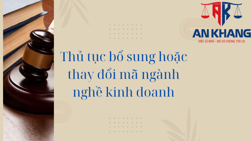 mã ngành nghề kinh doanh