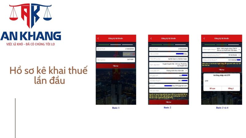 kê khai thuế