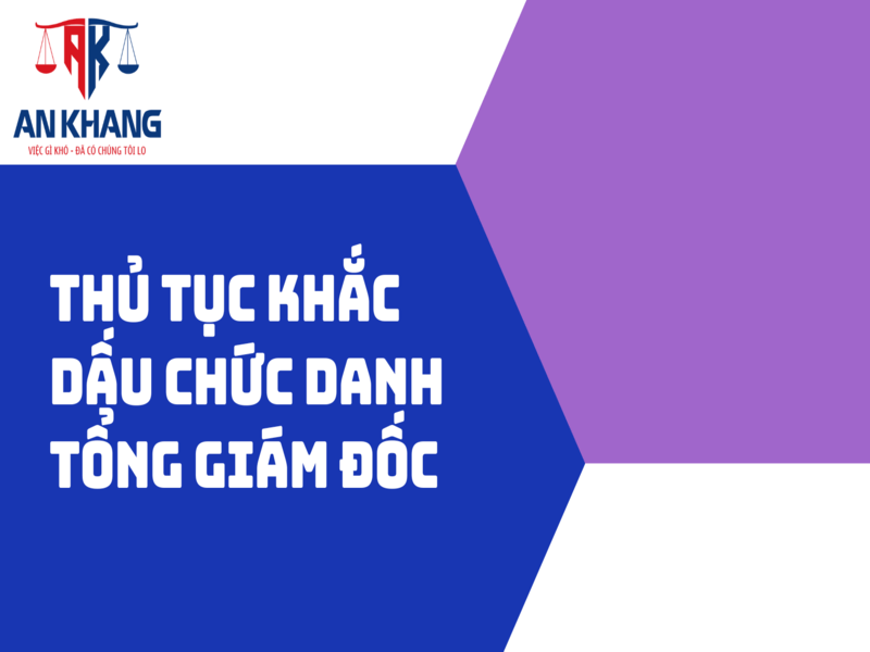 Dấu chức danh tổng giám đốc