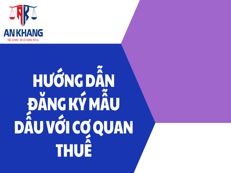 đăng ký mẫu dấu với cơ quan thuế