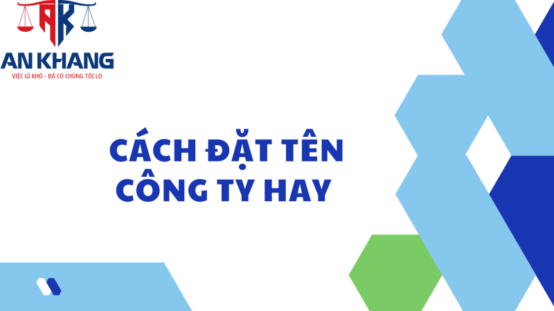 đặt tên công ty