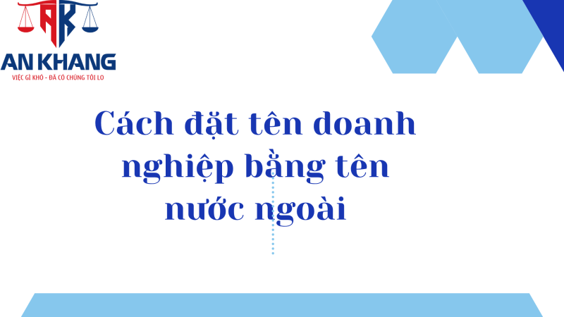 đặt tên công ty