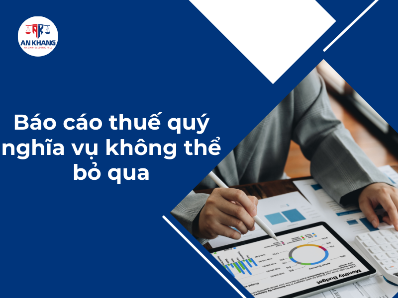 Báo cáo thuế quý