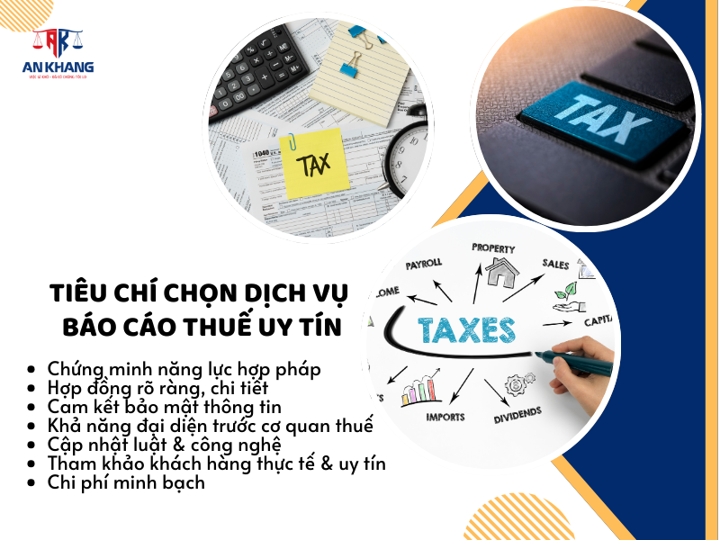 Tiêu chí chọn dịch vụ