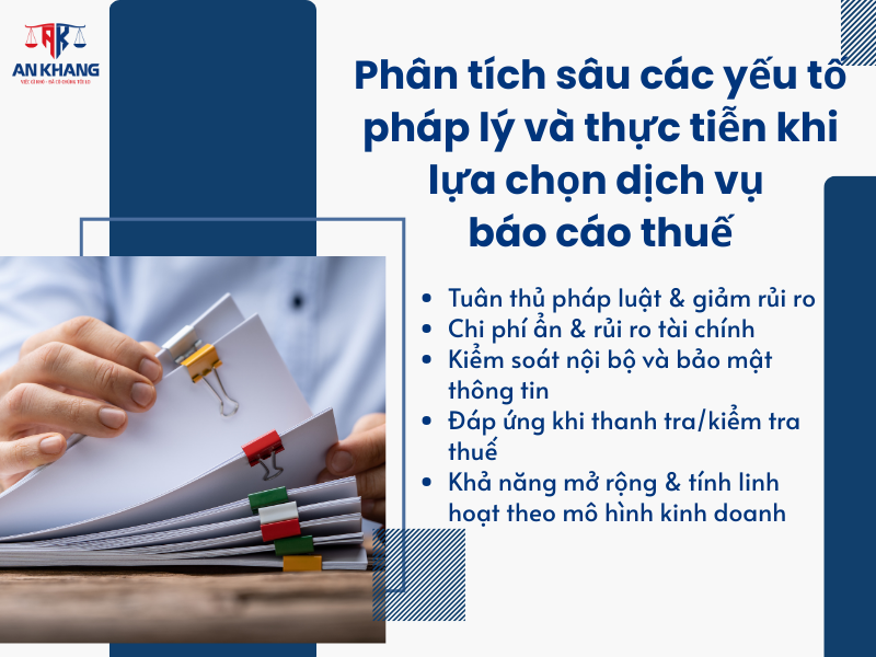 dịch vụ báo cáo thuế
