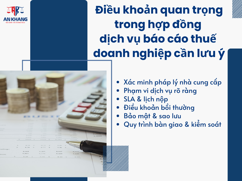 dịch vụ báo cáo thuế