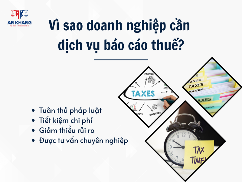 Vì sao doanh nghiệp cần dịch vụ báo cáo thuế
