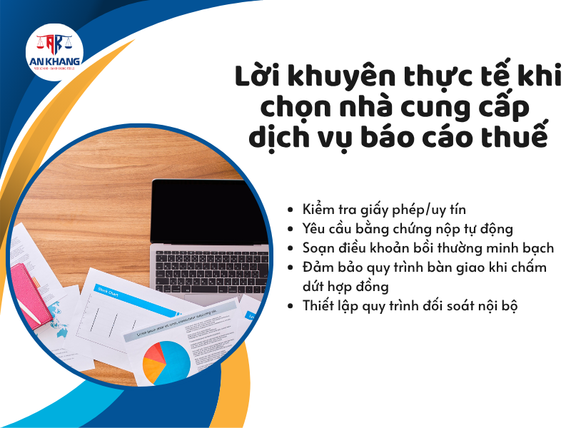 dịch vụ báo cáo thuế