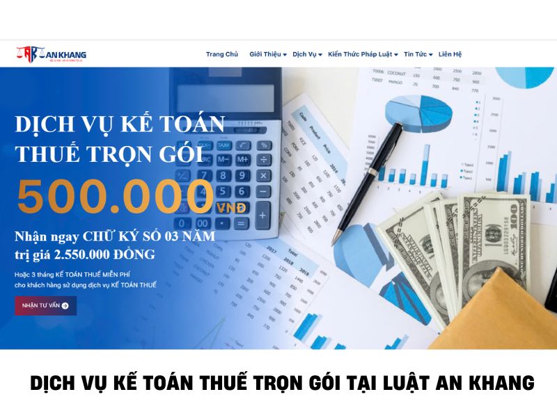 công ty kế toán dịch vụ