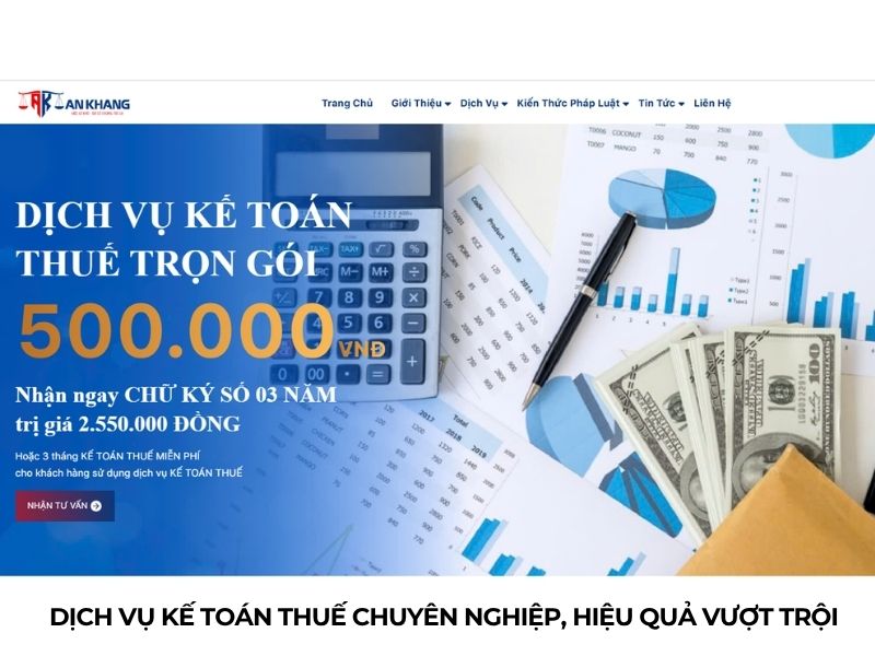 công ty kế toán dịch vụ