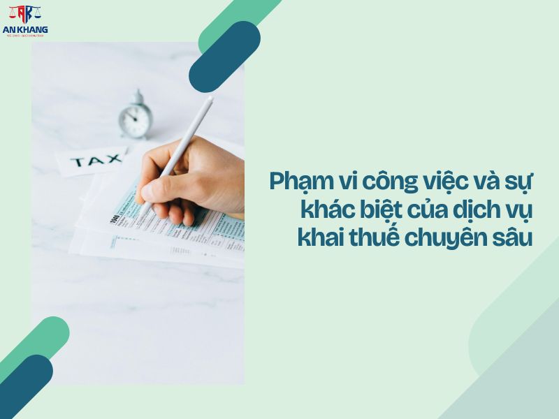 Dịch vụ khai thuế
