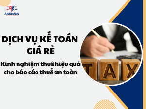 dịch vụ kế toán giá rẻ